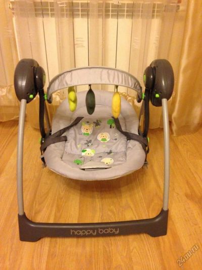 Лот: 5613540. Фото: 1. Качеля электронная Happy Baby... Ходунки, прыгунки, качели