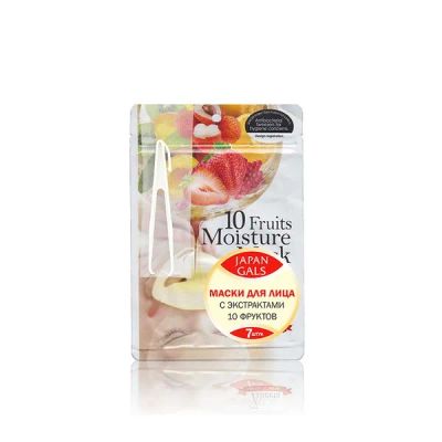 Лот: 24943532. Фото: 1. Маска для лица Japan Gals Pure5... Уход за лицом 