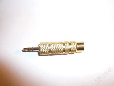 Лот: 320766. Фото: 1. Переходник jack 6,5 мм на 3,5... Другое (аудиотехника)