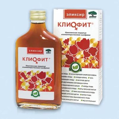Лот: 24621161. Фото: 1. Клиофит эликсир для приема внутрь... Лекарства