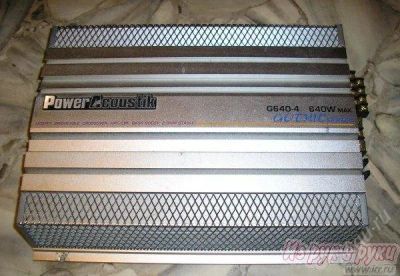 Лот: 807030. Фото: 1. Power Acoustik G640. Усилители