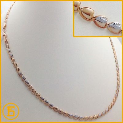 Лот: 9178600. Фото: 1. Золотая цепь 585 пробы. Вес 6... Цепочки