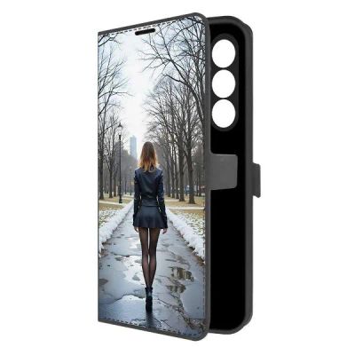 Лот: 25135109. Фото: 1. Чехол Krutoff Eco Book "Весна... Чехлы, бамперы
