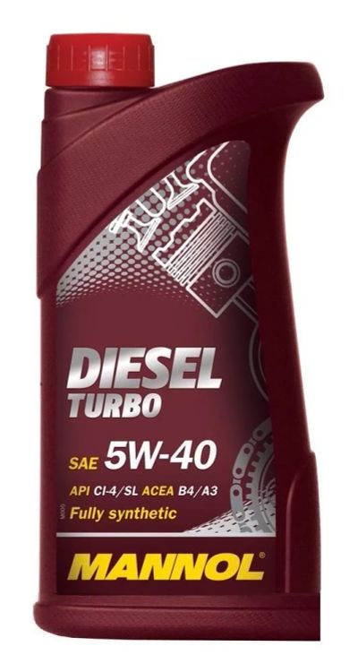 Лот: 12124545. Фото: 1. Mannol Diesel Turbo SAE 5w-40... Масла, жидкости