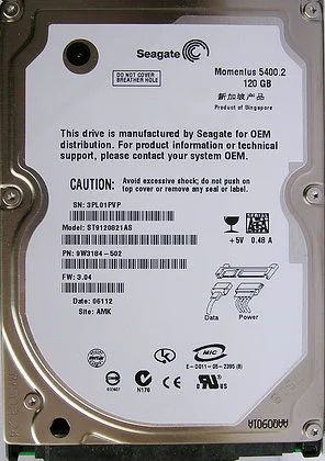 Лот: 7510525. Фото: 1. Жесткий диск для ноутбука Seagate... Жёсткие диски (HDD)