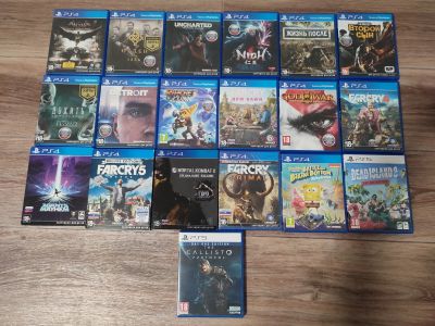 Лот: 25372969. Фото: 1. Диски Ps4-5. Игры для консолей