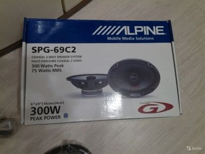 Лот: 7170706. Фото: 1. Новые Alpine. Акустика автомобильная