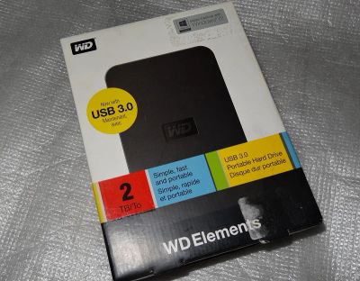 Лот: 6587394. Фото: 1. 2.5" Внешний HDD WD Elements Portable... Внешние жесткие диски