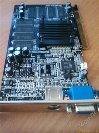 Лот: 1847070. Фото: 1. Видеокарта GF440-8X DDR 64M TV. Видеокарты