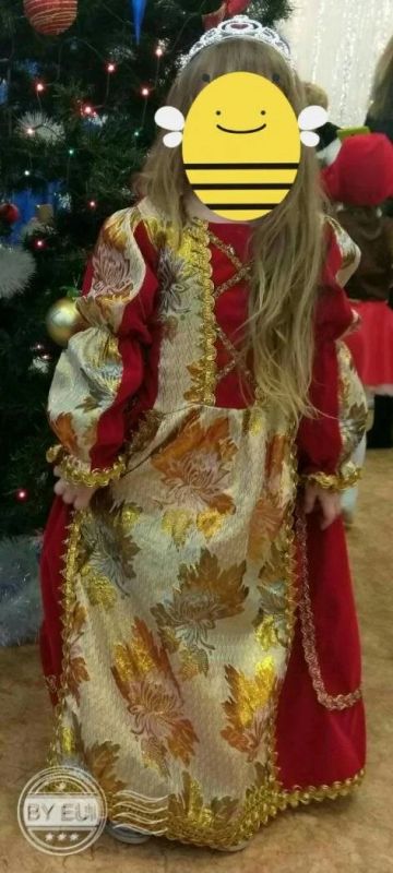 Лот: 10820715. Фото: 1. Платье принцессы, королевы. Детские карнавальные, праздничные костюмы