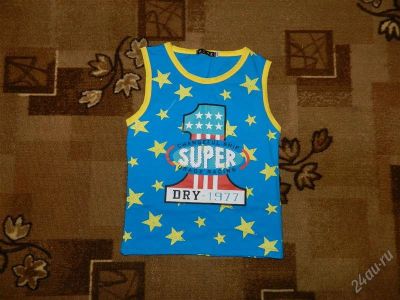 Лот: 1728682. Фото: 1. Майка новая на 7 лет. Футболки, поло, топы, лонгсливы