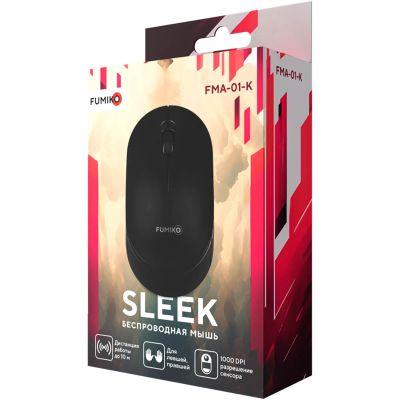 Лот: 25794262. Фото: 1. Мышь беспроводная FUMIKO SLEEK... Клавиатуры и мыши