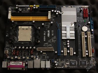 Лот: 1420270. Фото: 1. Asus M2N-SLI, nForce 560 SLI... Материнские платы