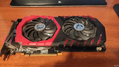 Лот: 17786726. Фото: 1. MSI RX580 4gb. Видеокарты
