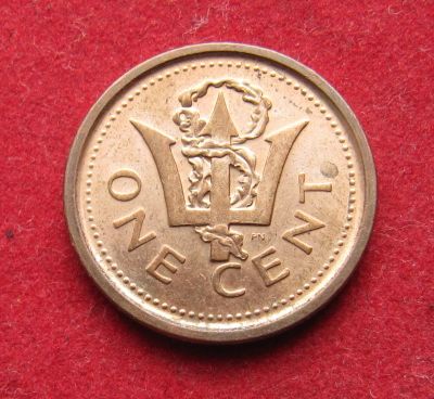 Лот: 19513292. Фото: 1. Барбадос 1 цент, 2010 г. Остальные страны