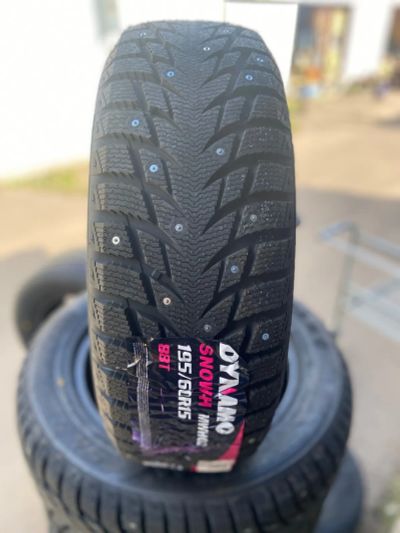 Лот: 23696703. Фото: 1. Зимняя резина 195/60 R-15 "Dynamo... Шины