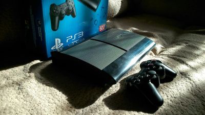 Лот: 7043196. Фото: 1. Sony Playstation 3 super slim... Игровые приставки, консоли