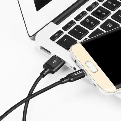 Лот: 16699737. Фото: 1. Кабель Hoco X14 USB Type A - microUSB... Дата-кабели, переходники