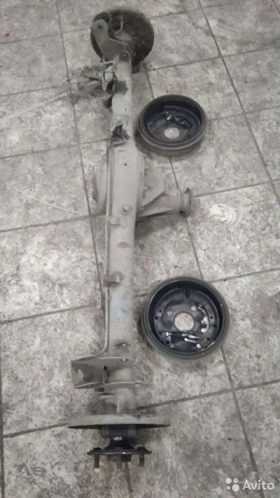 Лот: 18927242. Фото: 1. Задний мост Toyota Corsa 1998... Ходовая, подвеска, рулевое управление