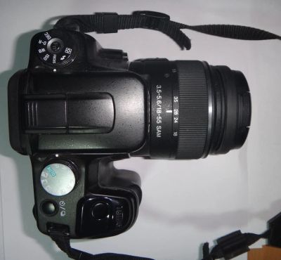 Лот: 4521122. Фото: 1. Фотоаппарат Sony DSLR-A100 + SAL1855. Цифровые зеркальные