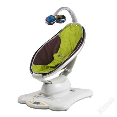 Лот: 2851355. Фото: 1. Шезлонг качели 4moms MamaRoo. Ходунки, прыгунки, качели