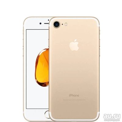 Лот: 13221392. Фото: 1. Apple iPhone 7 32Gb Gold. РСТ... Смартфоны
