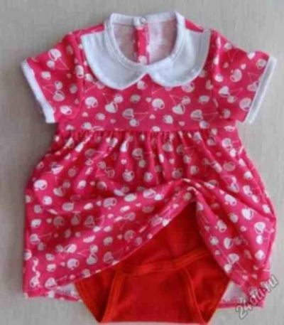 Лот: 5683441. Фото: 1. НОВОЕ платье-боди для девчонки... Платья, сарафаны