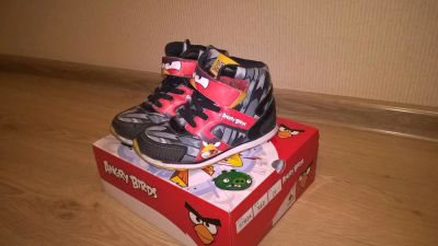 Лот: 10255165. Фото: 1. Кроссовки Angry Birds, 29р. Кеды, кроссовки