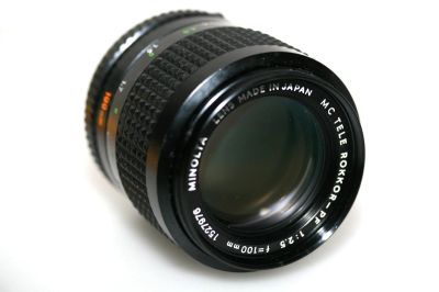 Лот: 5097682. Фото: 1. Minolta MC Tele Rokkor-PF 100mm... Объективы