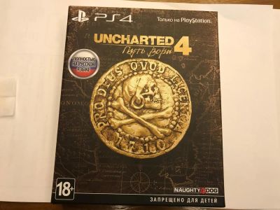 Лот: 9651317. Фото: 1. Игра для PS4 Uncharted 4 Путь... Игры для консолей