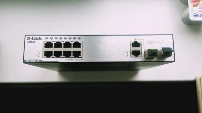 Лот: 10890761. Фото: 1. Управляемый коммутатор D-Link... Коммутаторы