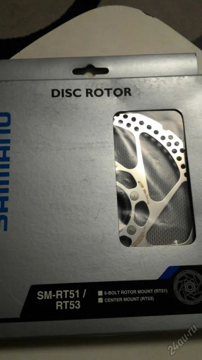 Лот: 6763438. Фото: 1. Shimano sm-rt53 CenterLock 180... Запчасти