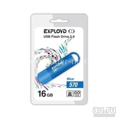 Лот: 10350272. Фото: 1. Флешка USB Flash 16GB Exployd... USB-флеш карты
