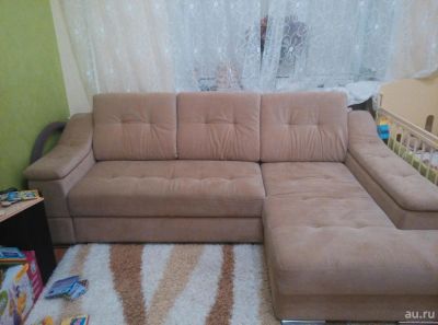 Лот: 8560025. Фото: 1. Диван угловой с механизмом "Дельфин... Диваны