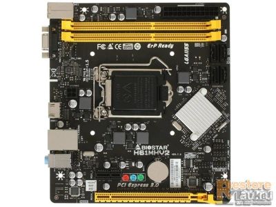 Лот: 17927727. Фото: 1. Материнская плата [LGA1155] Biostar... Материнские платы
