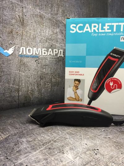 Лот: 15841333. Фото: 1. Машинка для стрижки волос Scarlett... Укладка и стрижка волос, бритьё, эпиляция