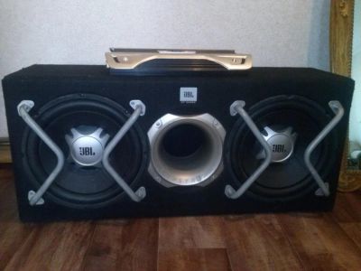 Лот: 5748418. Фото: 1. саб и усилитель jbl. Другое (музыкальные инструменты и оборудование)