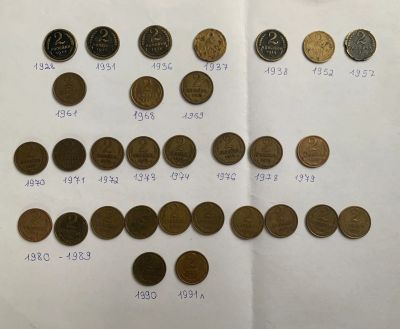 Лот: 25025042. Фото: 1. 2 копейки 1928-1991 Погодовка. Россия и СССР 1917-1991 года