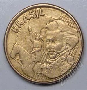 Лот: 1587920. Фото: 1. Бразилия. 10 сентаво 2002г. Америка
