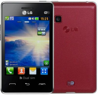 Лот: 8462832. Фото: 1. LG T375 . 2 SIM-карты. Смартфоны