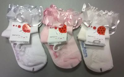 Лот: 12654515. Фото: 1. Носки Снежинка, розовый, 14-16... Чулочно-носочные изделия