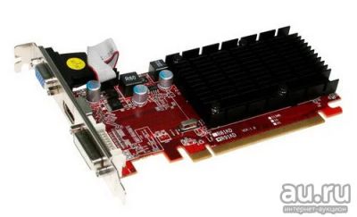 Лот: 8864025. Фото: 1. Видеокарта Radeon HD 7350 2ГБ... Видеокарты