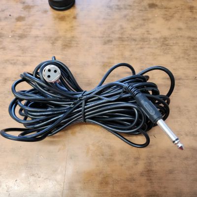 Лот: 19895237. Фото: 1. микрофонный кабель JACK 6.3 MONO... Шнуры, кабели, разъёмы