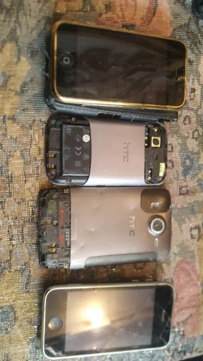 Лот: 11338952. Фото: 1. HTC 2шт,2айфон. Смартфоны