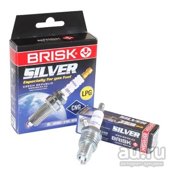 Лот: 17553857. Фото: 1. Свеча Brisk Silver LR17YS (Россыпь... Двигатель и элементы двигателя