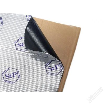 Лот: 2364761. Фото: 1. шумоизоляция вибропласт Stp Silver. Другое (автозвук)