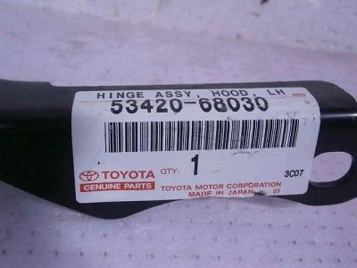Лот: 7419572. Фото: 1. Петля капота Лев. Toyota Wish... Кузов