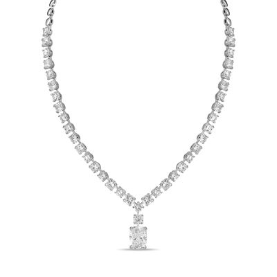 Лот: 24648465. Фото: 1. Колье с бриллиантом. Колье