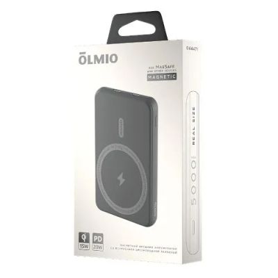 Лот: 25800188. Фото: 1. Внешний АКБ QM-06, 5000mAh, 20W... Внешние, портативные аккумуляторы для смартфонов (Power bank)