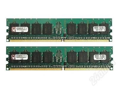 Лот: 1592908. Фото: 1. DDRII 1024MB PC667 KINGSTON. Оперативная память